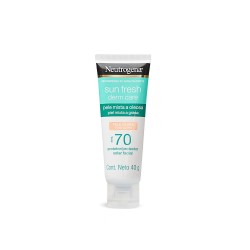 PROTETOR SOLAR FAC NEUTROGENA SUNFRESH PELE CLARA FPS70 40G