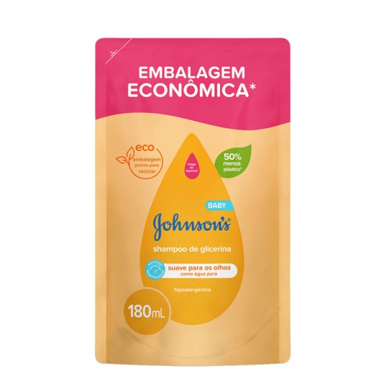 REFIL SHAMPOO JEJ BABY GLIC 180ML