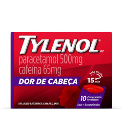 TYLENOL 500MG COM 10 CAPSULAS
