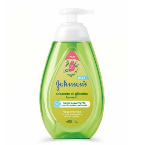SABONETE JEJ BABY LIQUIDO GLICERINA/LAVANDA 400ML