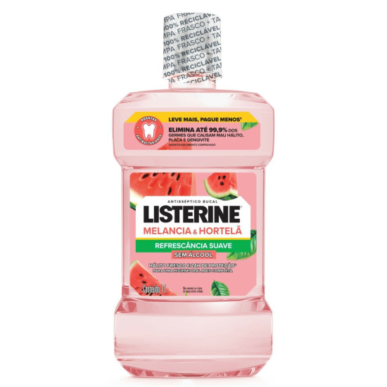 LISTERINE BUCAL MELANCIA/HORTELA 1L