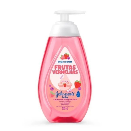 SABONETE LIQUIDO JEJ BABY GLICERINA FRUTAS VERMELHAS 200ML