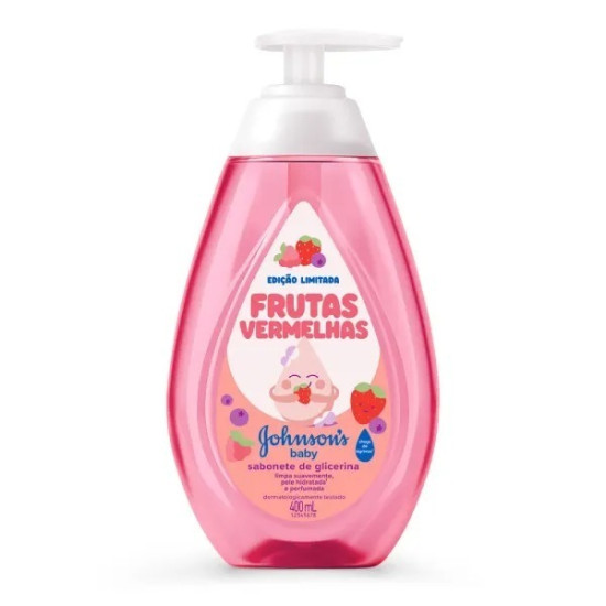 SABONETE LIQUIDO JEJ BABY GLICERINA FRUTAS VERMELHAS 400ML