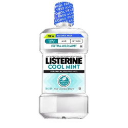 LISTERINE COOL MINT EXTRA SUAVE COM OLEOS ESSENCIAIS 500ML