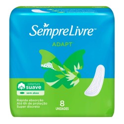 ABSORVENTE SEMPRE LIVRE SV ADAPT S/ABAS 8UN