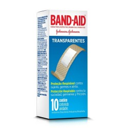BAND AID JEJ TRANSP C/10 UND
