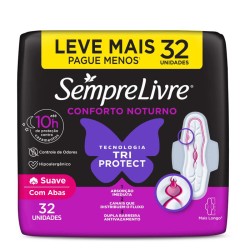 ABSORVENTE SEMPRE LIVRE NOT ADAPT PLUS SUAV C/ABAS 32UND