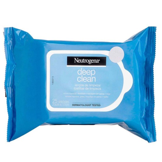 LENCOS DEMAQ NEUTROGENA DEEP CLEAN C/25UN