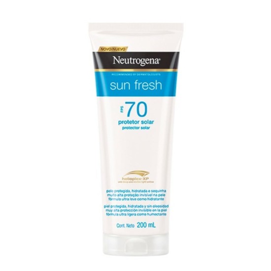 PROTETOR SOLAR NEUTROGENA SUNFRESH FPS70 200ML