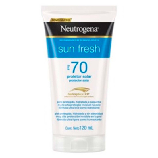 PROTETOR SOLAR NEUTROGENA SUNFRESH FPS70 120ML
