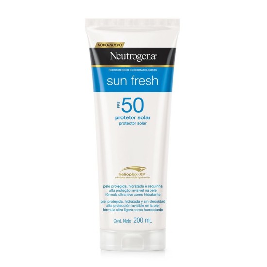 PROTETOR SOLAR NEUTROGENA SUNFRESH FPS50 200ML