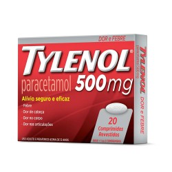 TYLENOL 500MG C/20 COMPRIMIDOS