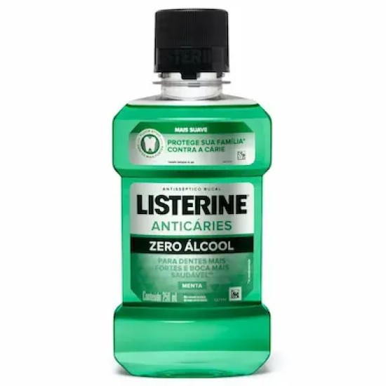 LISTERINE ANTICARIES ZERO ALCOOL 250ML