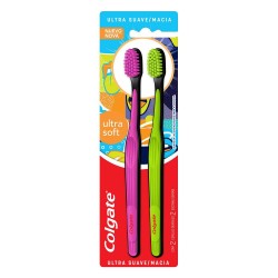 KIT ESCOVA DENTAL COLGATE ULTRA SOFT 2UN