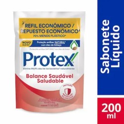 SABONETE LIQUIDO PROTEX BALANCE REFIL 200ML