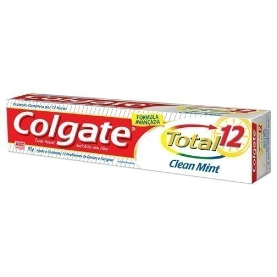 CREME DENTAL COLGATE TOTAL 12 WHITENING GEL 90G