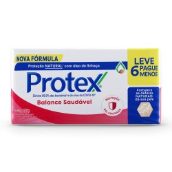 SABONETE PROTEX BALANCE C/6 UNID 85G