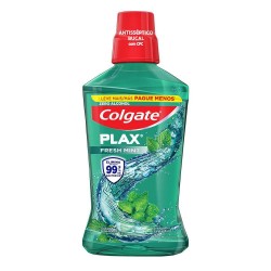 ENXAGUANTE BUCAL COLGATE PLAX FRESH MINT LV 500 PG350ML