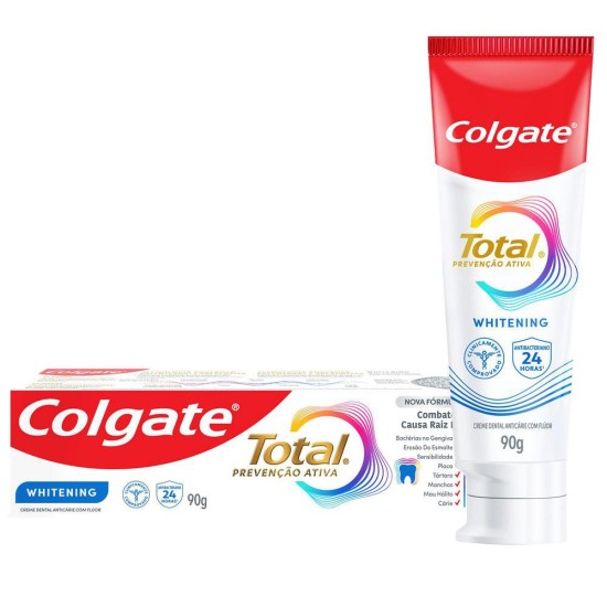 CREME DENTAL COLGATE TOTAL 12 WHITENING GEL 90G