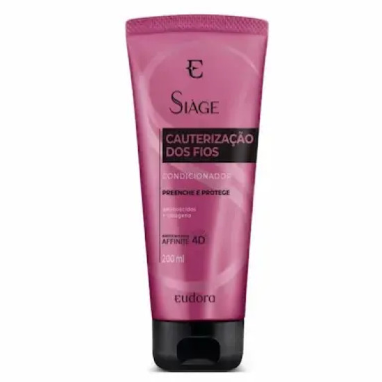 CONDICIONADOR EUDORA SIAGE CAUTERIZACAO DOS FIOS 200ML