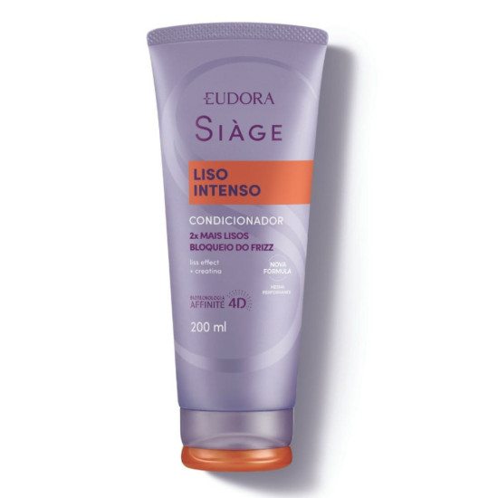 CONDICIONADOR EUDORA SIAGE LISO INTENSO 200ML