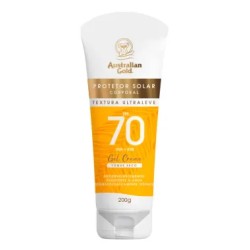 PROTETOR SOLAR AUSTRALIAN GOLD GEL CREME FPS70 200G