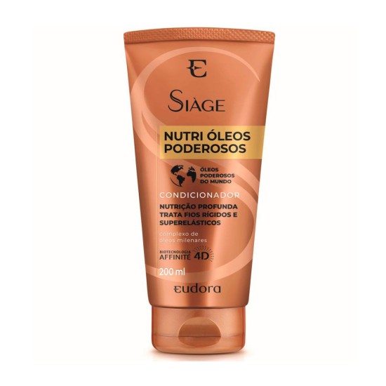CONDICIONADOR EUDORA SIAGE OLEOS PODEROSOS 200ML