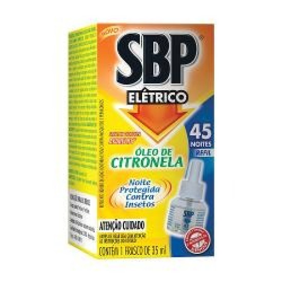 SBP REFIL ELETRICO 45 NOITES CITRONELA 35ML