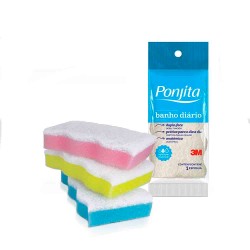 ESPONJA P/BANHO 3M PONJITA