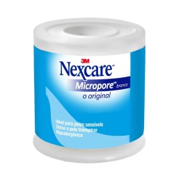 FITA MICROPOROSA 3M BRANCA 50MM X 4,5M