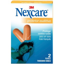 PROTETOR AUDITIVO NEXCARE C/2 PARES