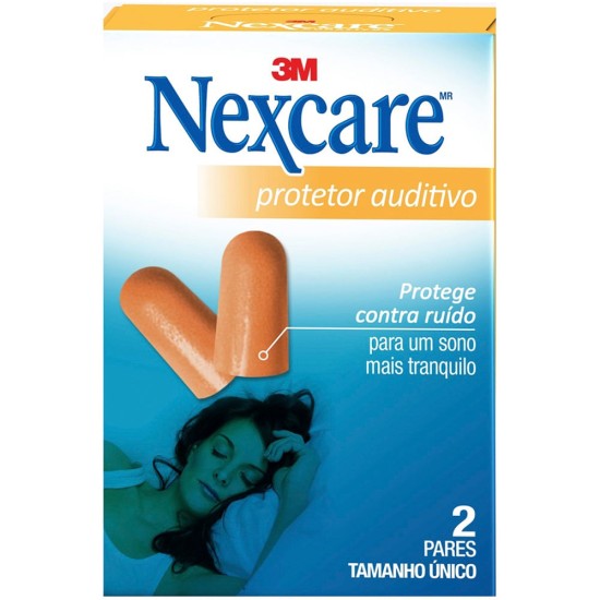 PROTETOR AUDITIVO NEXCARE C/2 PARES
