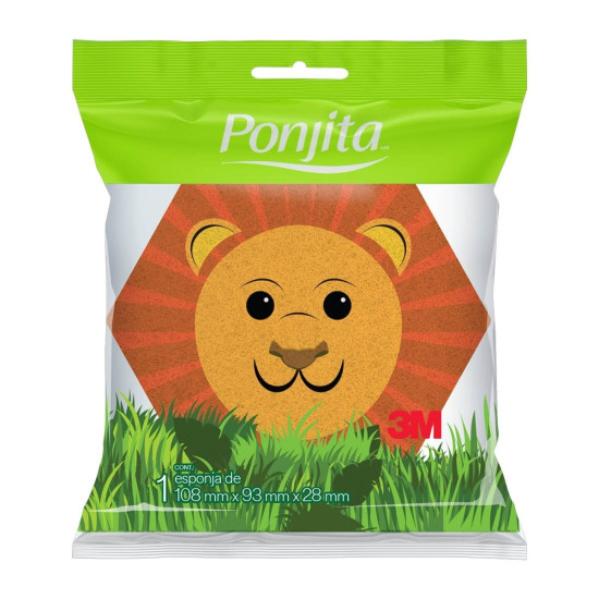ESPONJA  PARA BANHO 3M PONJITA PRINCESA KIDS