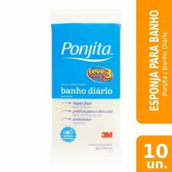 ESPONJA P/BANHO 3M PONJITA LV3 E PG2