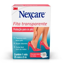 FITA PROTETORA P/OS PES NEXCARE 25MM X 3M
