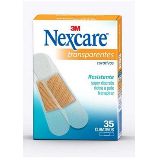 CURATIVO 3M NEXCARE TRANSPARENTE COM 35 UN