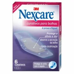 CURATIVO 3M NEXCARE P/ BOLHAS DAGUA C/ 06UN