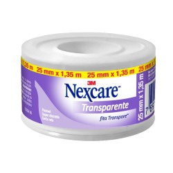 FITA MICROPOROSA 3M TRANSPARENTE 25MM X 135CM