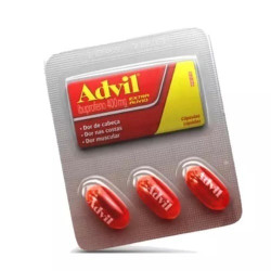 ADVIL 400MG ENV COM 3 CAPSULAS