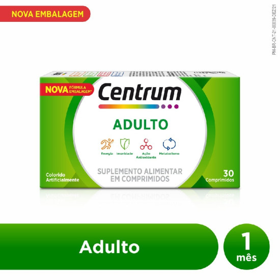 CENTRUM COM 30 CAPSULAS