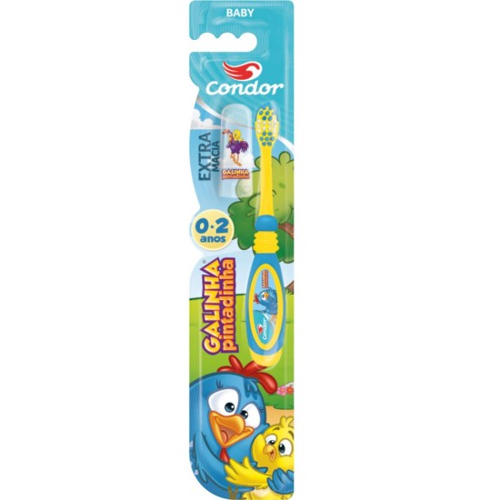 ESCOVA DENTAL CONDOR 3161-3 INF TIGER 0-2 ANOS