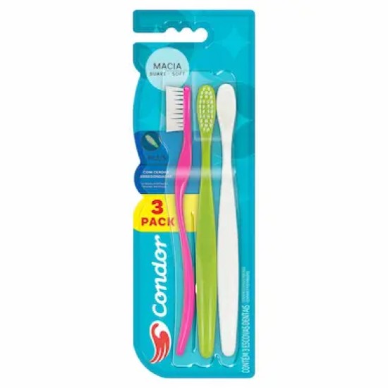 ESCOVA DENTAL CONDOR 8108 MACIA PLUS PACK LV3 PG2