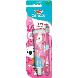 KIT ESCOVA DENTAL CONDOR 8160 + GEL DENTAL LILICA REPLICA