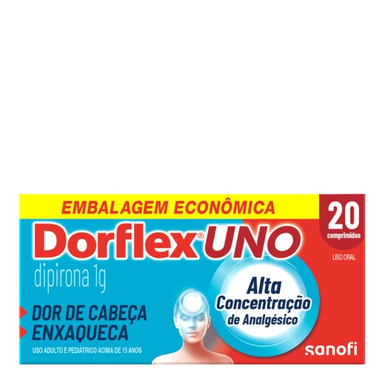 DORFLEX UNO 1G C/20 COMPRIMIDOS