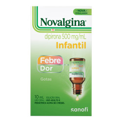 NOVALGINA 500 MG GTS COM 10ML