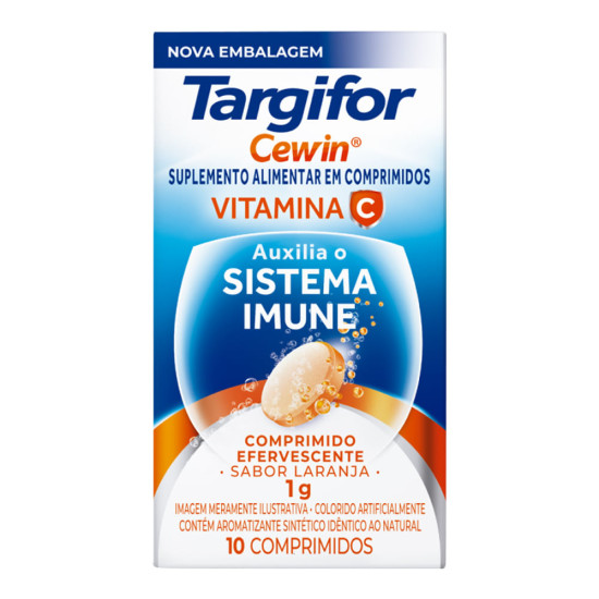 CEWIN LARANJA 1 GR COM 10 CAPSULAS EFER LARANJ