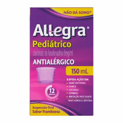 ALLEGRA PED COM COPO DOSADOR COM 150 ML