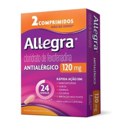 ALLEGRA 120MG C/2 COMPRIMIDOS
