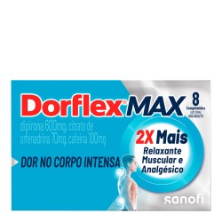 DORFLEX MAX C/8 COMPRIMIDOS