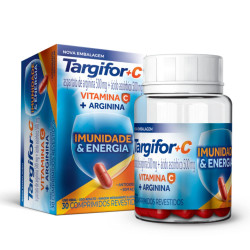 TARGIFOR C 500+500MG COM 30 CAPSULAS